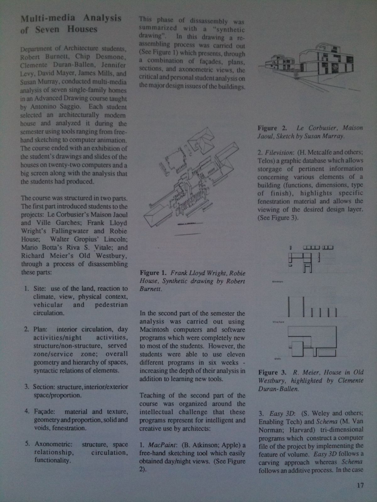 Lavori del 1986 a Carnegie-Mellon