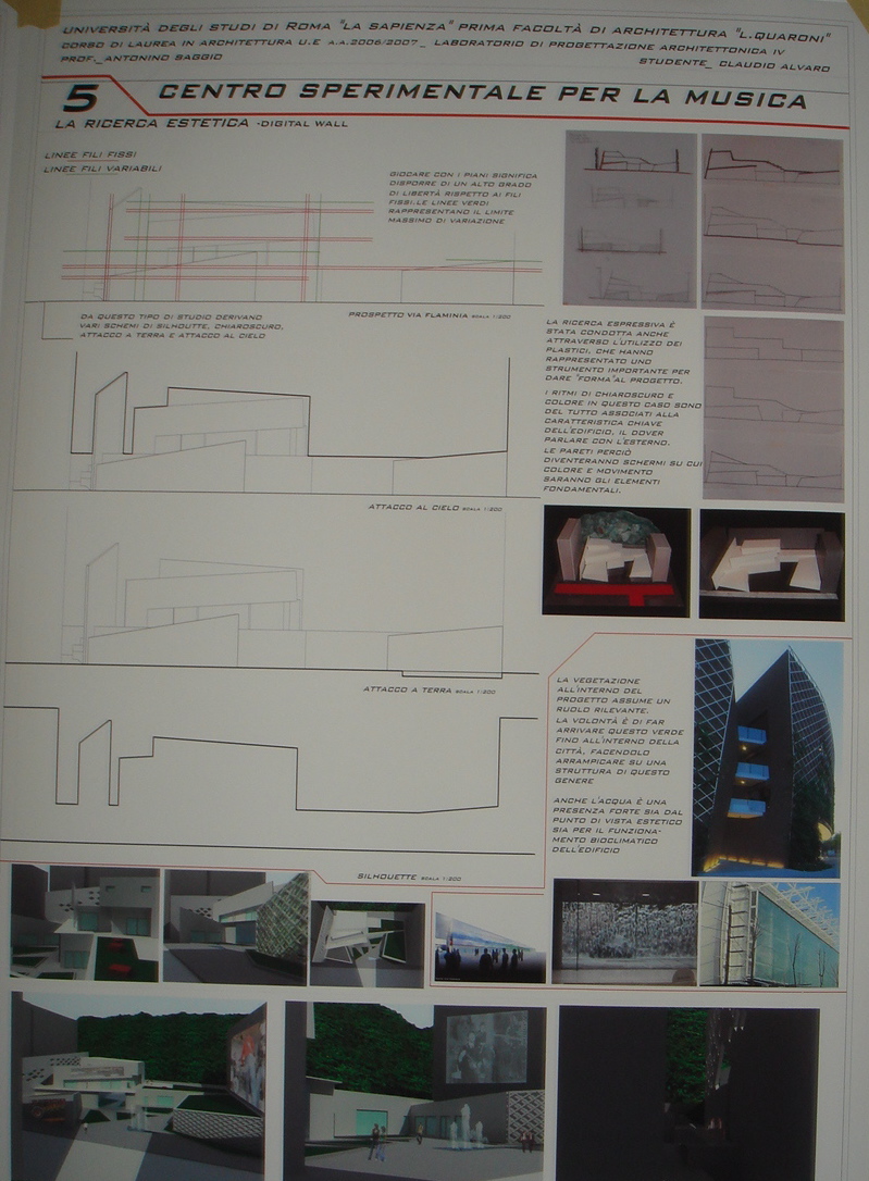 Alvaro LAb IVd Prof. Antonino Saggio Architettura la sapienza Roma 2007