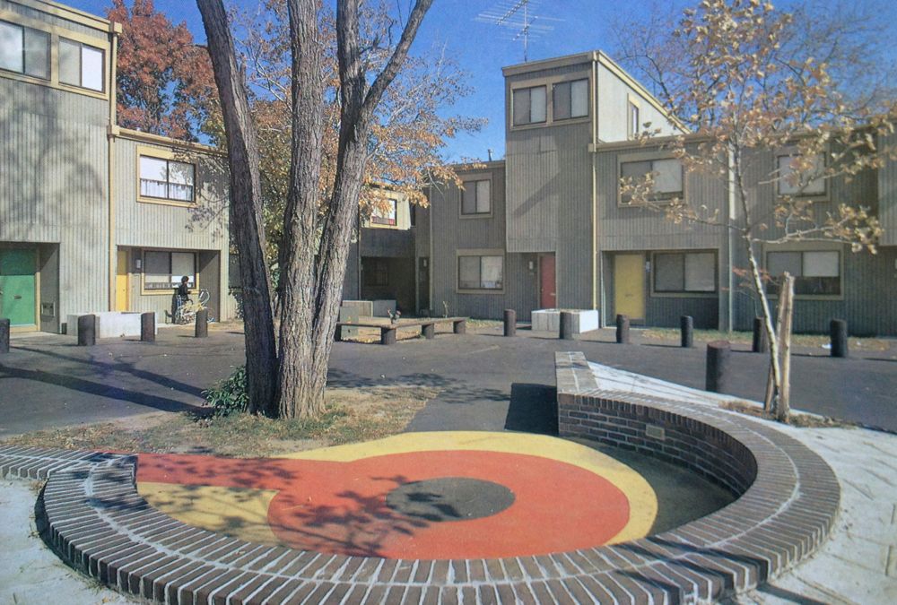 Canterbury Gardens, new Haven From Antonino Saggio book on Louis Sauer