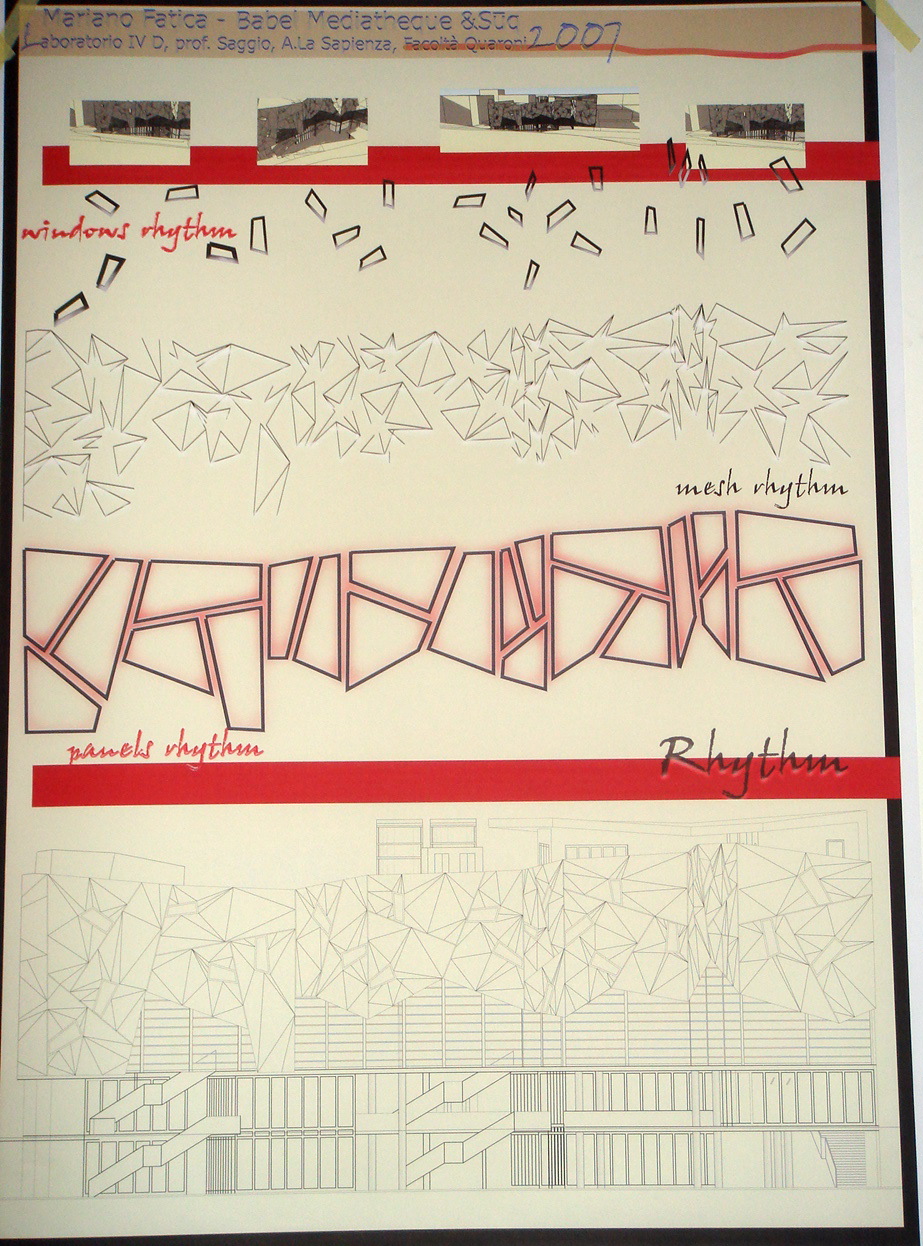 Fatica LAb IVd Prof. Antonino Saggio Architettura la sapienza Roma 2007