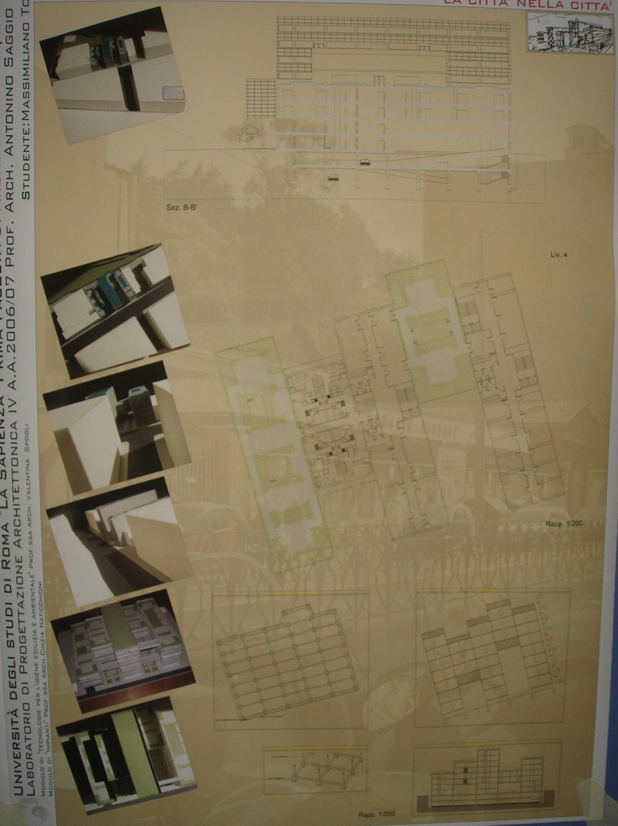 Tollis Lab IVd Prof. Antonino Saggio Architettura la sapienza Roma 2007