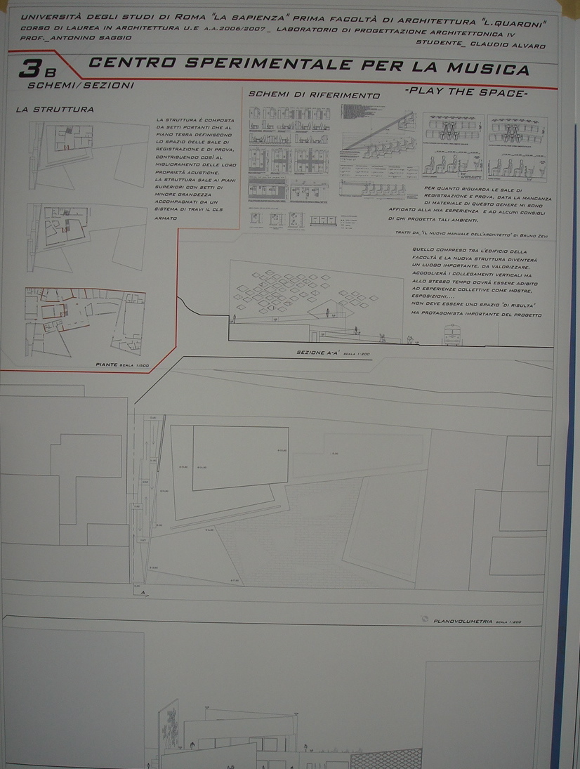 Alvaro LAb IVd Prof. Antonino Saggio Architettura la sapienza Roma 2007