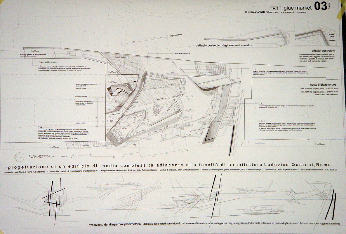 Greco Lab IVd Prof. Antonino Saggio Architettura la sapienza Roma 2007