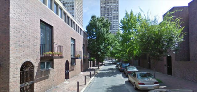 Locust Street Townhouses Philadelphia From Antonino Saggio book on Louis Sauer