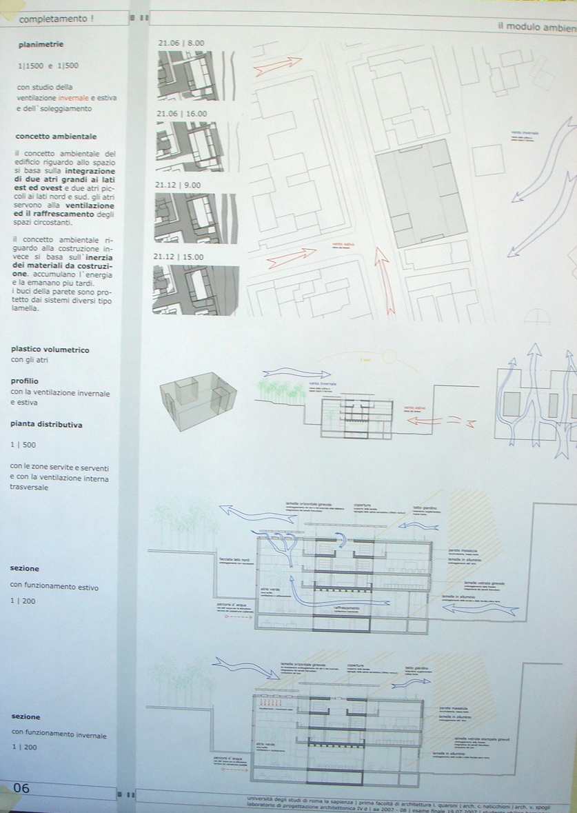 Berninger Lab IVd Prof. Antonino Saggio Architettura la sapienza Roma 2007