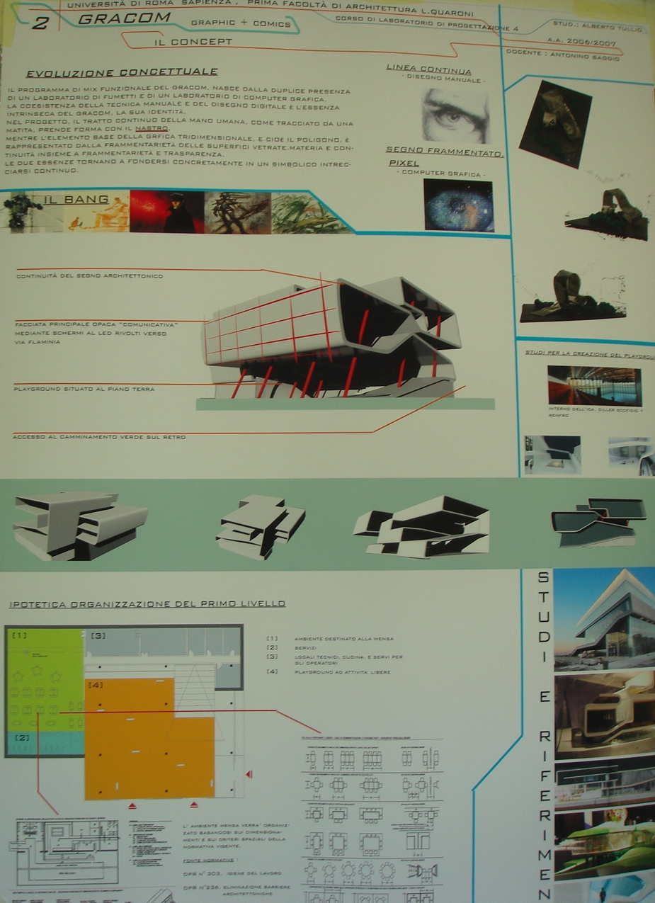 Tullio Lab IVd Prof. Antonino Saggio Architettura la sapienza Roma 2007