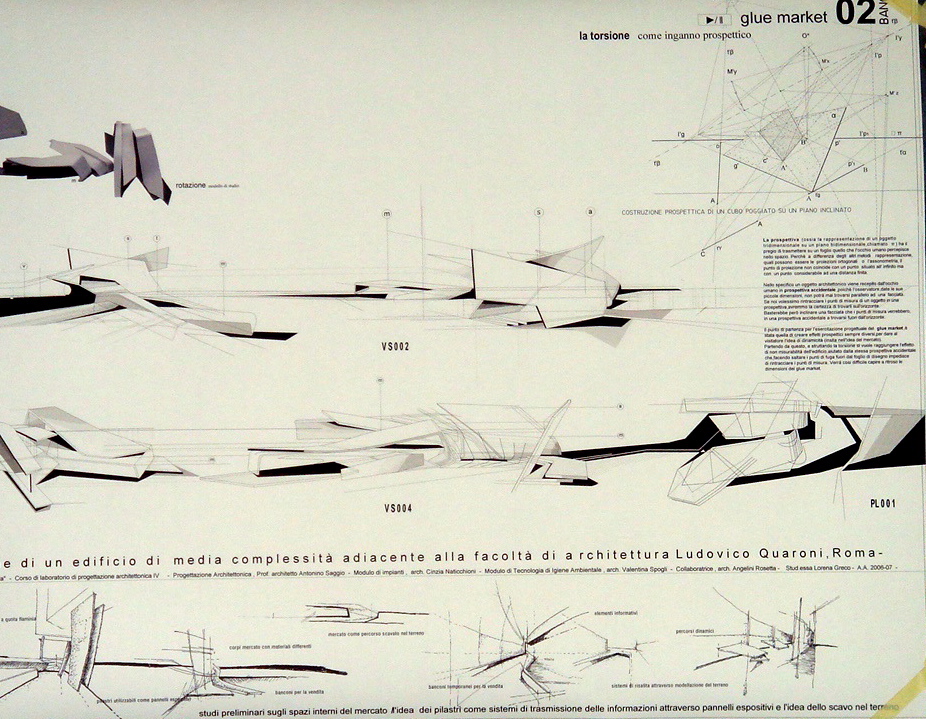 Greco Lab IVd Prof. Antonino Saggio Architettura la sapienza Roma 2007