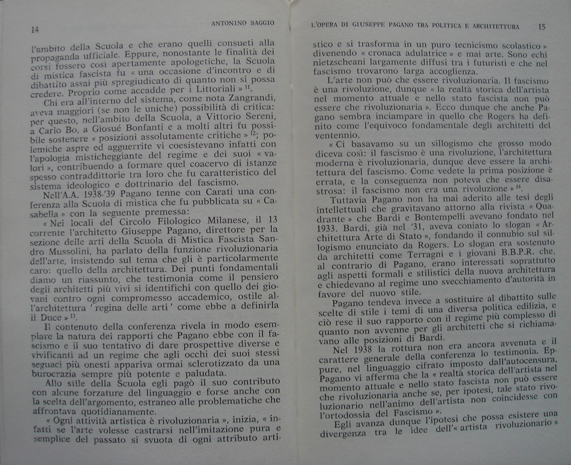 Giuseppe Pagano di Antonino Saggio Razionalismo Architettura Fascismo - 9